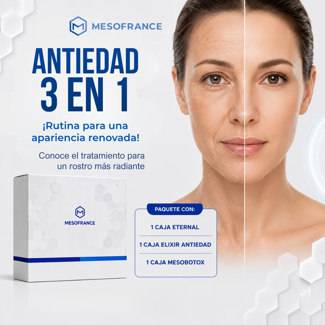 Kit Antiedad 3 en 1 de Mesofrance