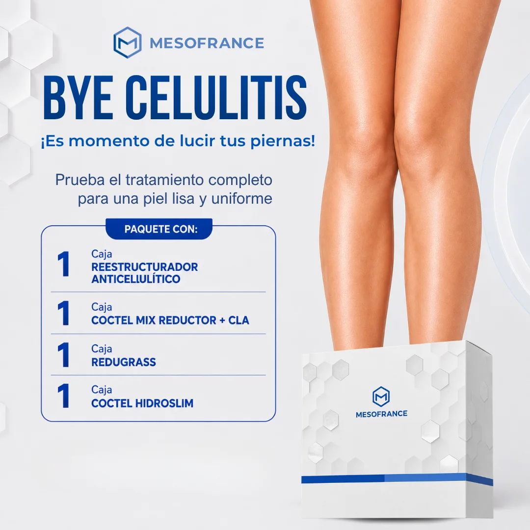 Kit Bye Celulitis de Mesofrance