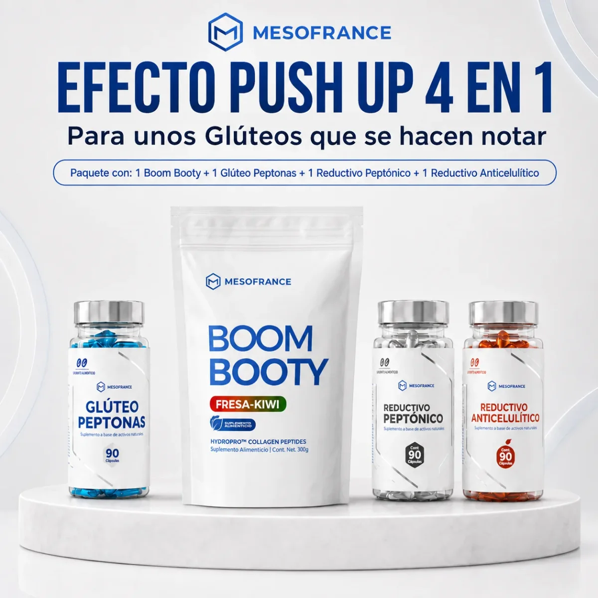 Kit Efecto Push Up 4 en 1 de Mesofrance
